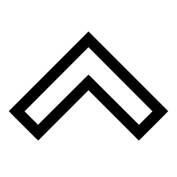 Chevron Up Solid Vector