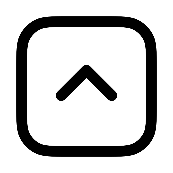 Chevron Up Square