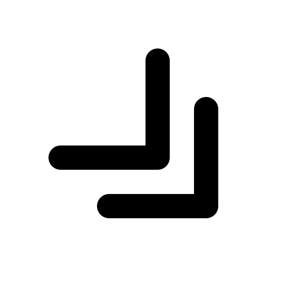Chevrons Down Right