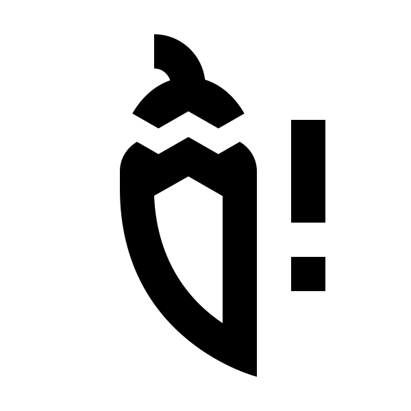 Chili Alert Outline
