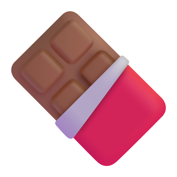 Chocolate Bar Color Vector