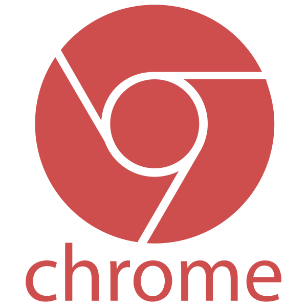 Chrome Plain Wordmark