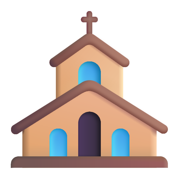 Church Color Vector