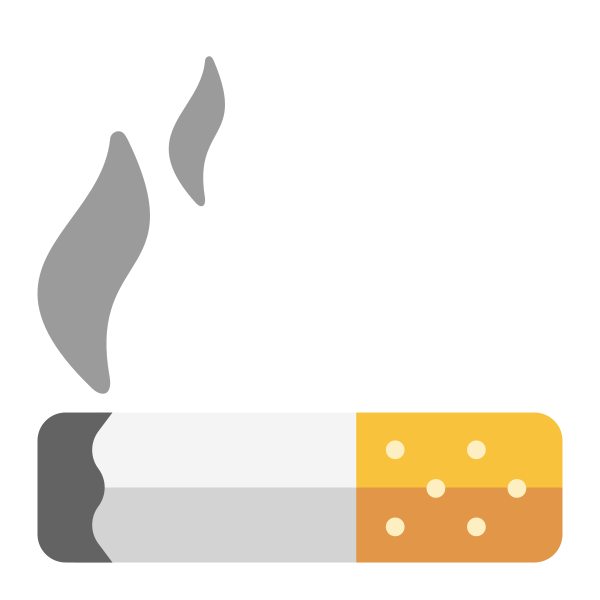 Cigarette Flat Vector