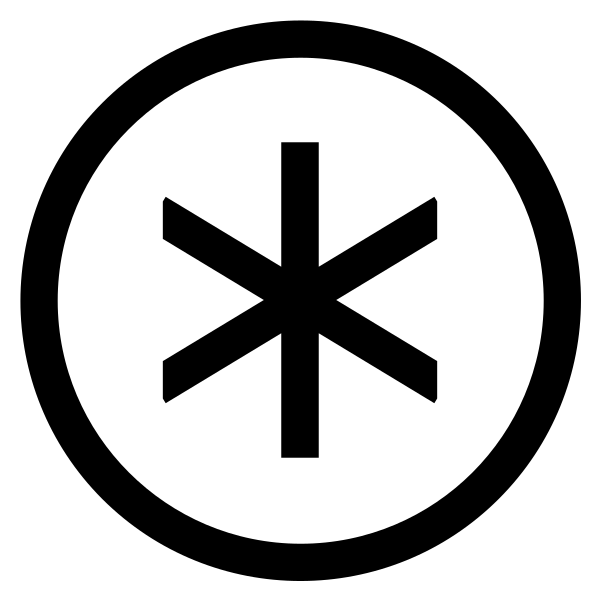 Cil Asterisk Circle