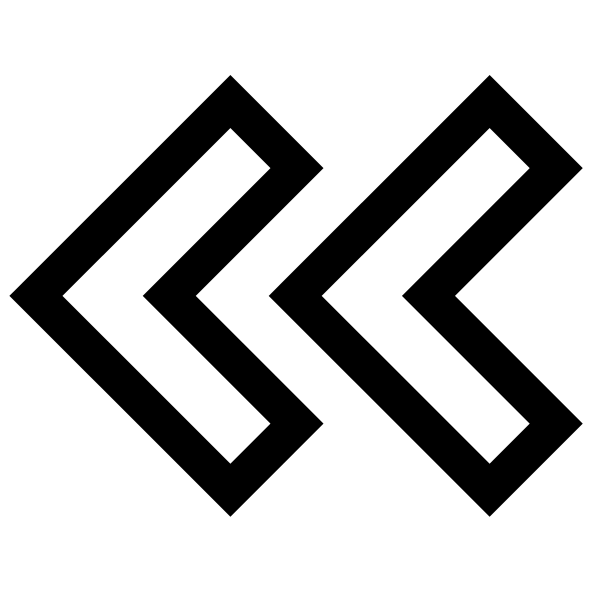 Cil Chevron Double Left