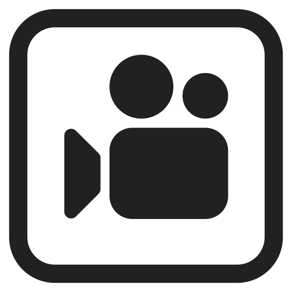 Cinema High Contrast Vector