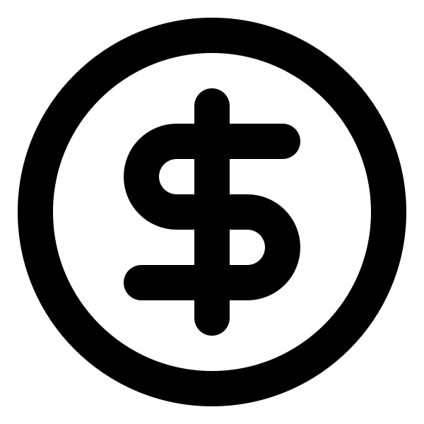 Circle Dollar Sign