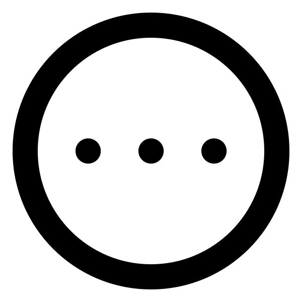 Circle Ellipsis