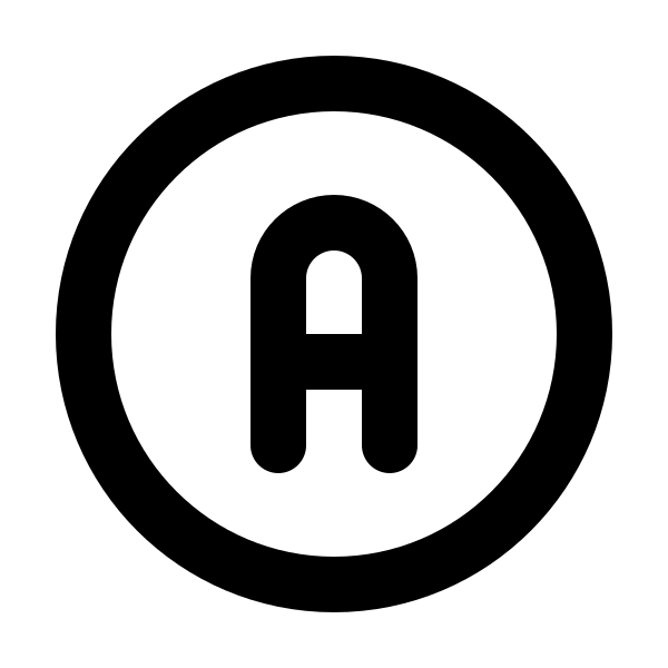 Circle Letter A