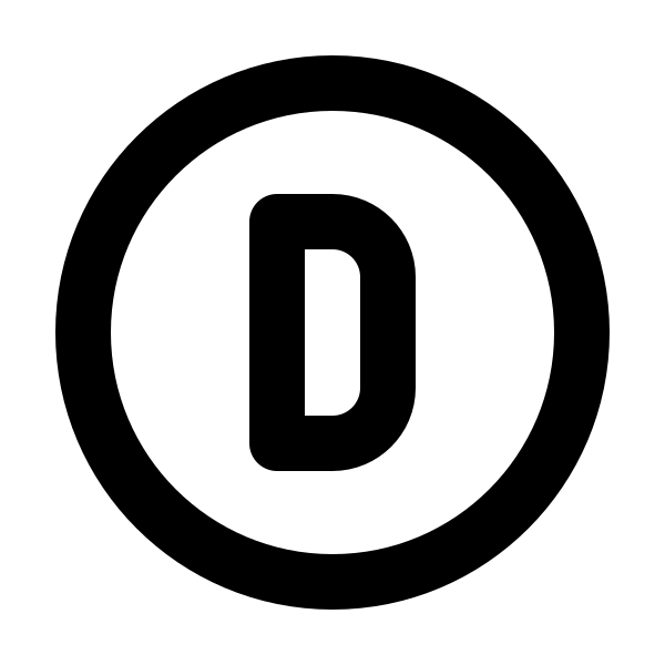 Circle Letter D