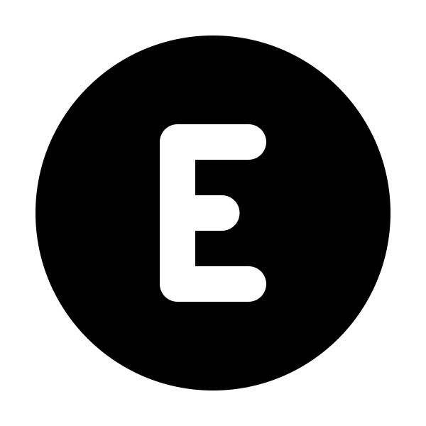 Circle Letter E