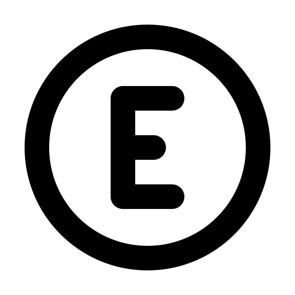 Circle Letter E