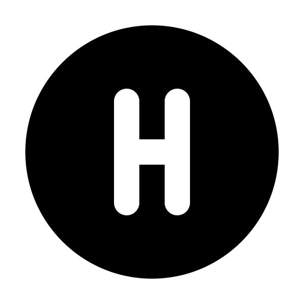 Circle Letter H
