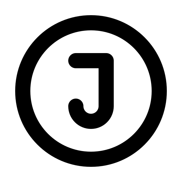 Circle Letter J
