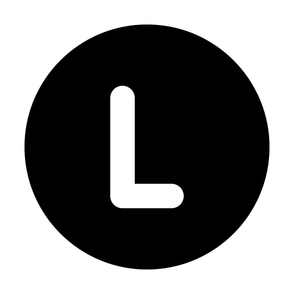 Circle Letter L