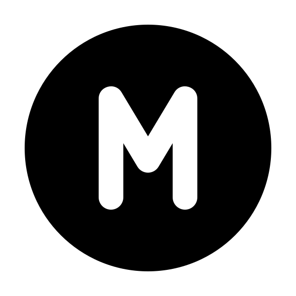 Circle Letter M