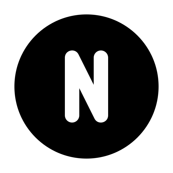 Circle Letter N