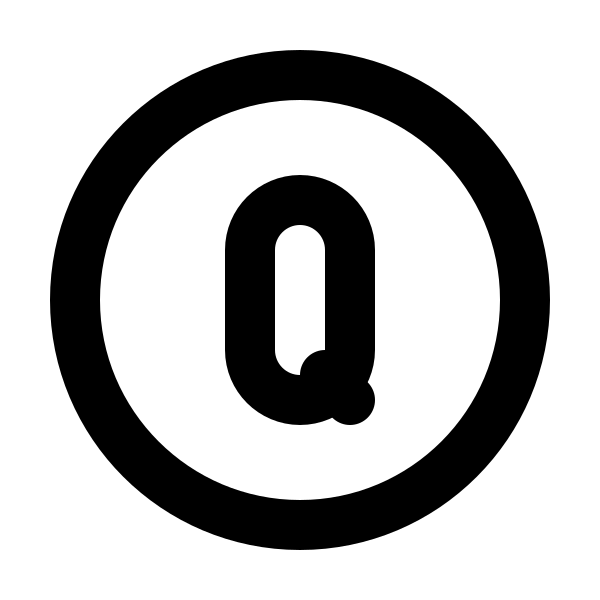 Circle Letter Q