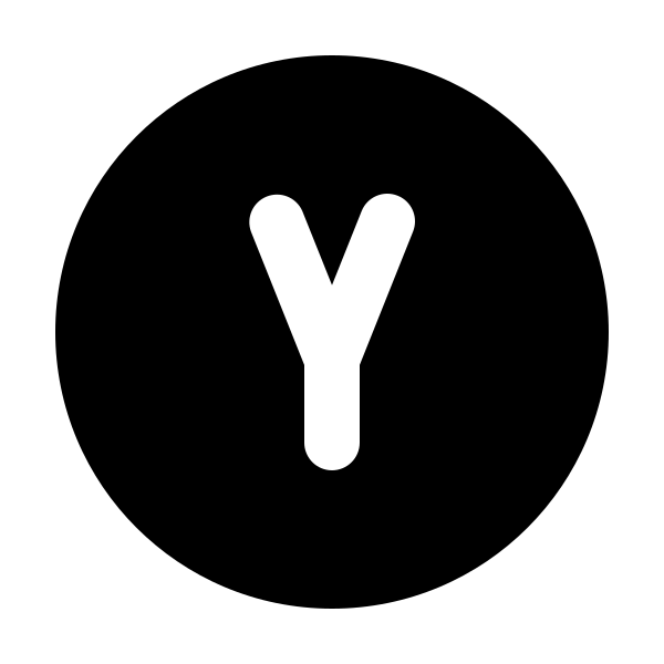 Circle Letter Y