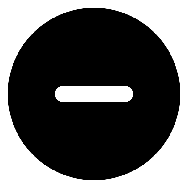 Circle Minus Fill