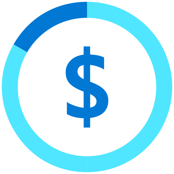 Circle Money Two Alt Vector