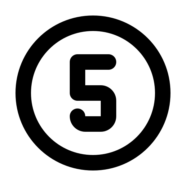 Circle Number 5