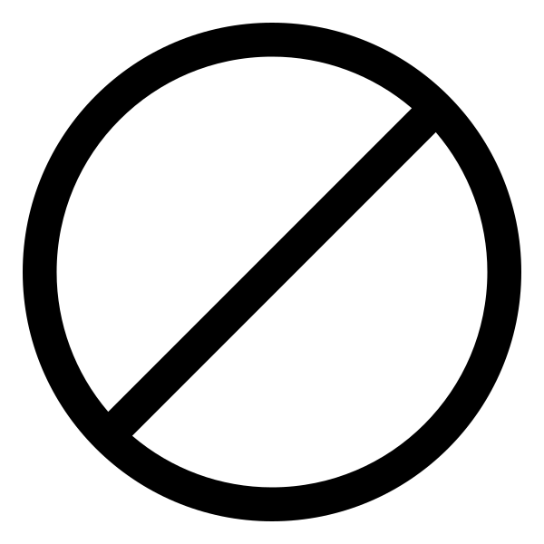 Circle Slash 24