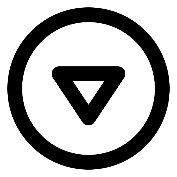 Circle Triangle Down
