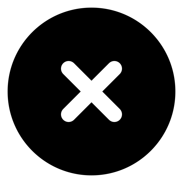 Circle X Fill