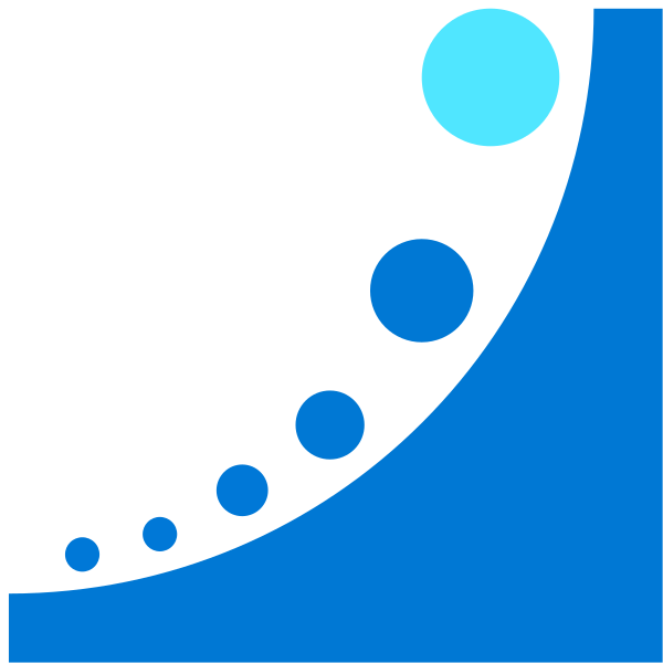 Circles Ramp Blue Vector