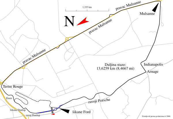 Circuit De La Sarthe Track Map Hr