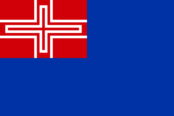 Civil Flag And Civil Ensign Of The Kingdom Of Sardinia (1816 1848)