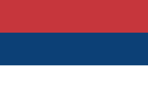 Civil Flag Of Serbia