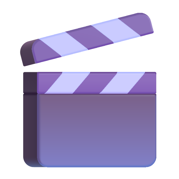 Clapper Board Color Vector