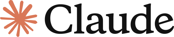 Claude Ai Wordmark Icon Light Vector