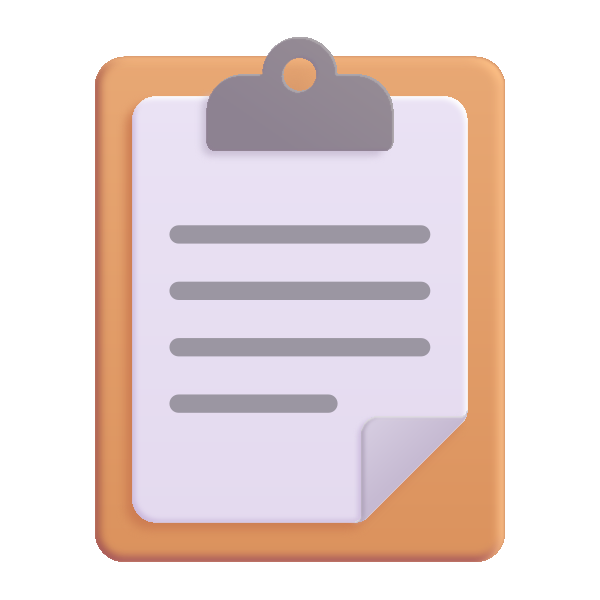 Clipboard Color Vector