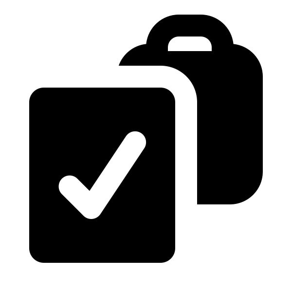 Clipboard Document Check