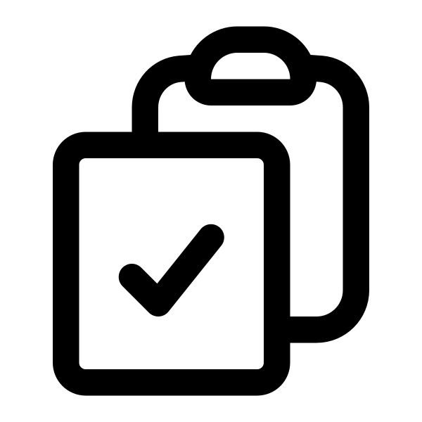 Clipboard Document Check Vector