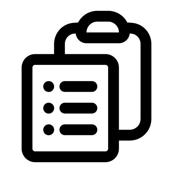 Clipboard Document List Vector