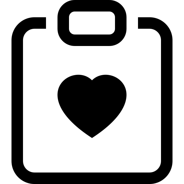 Clipboard Heart