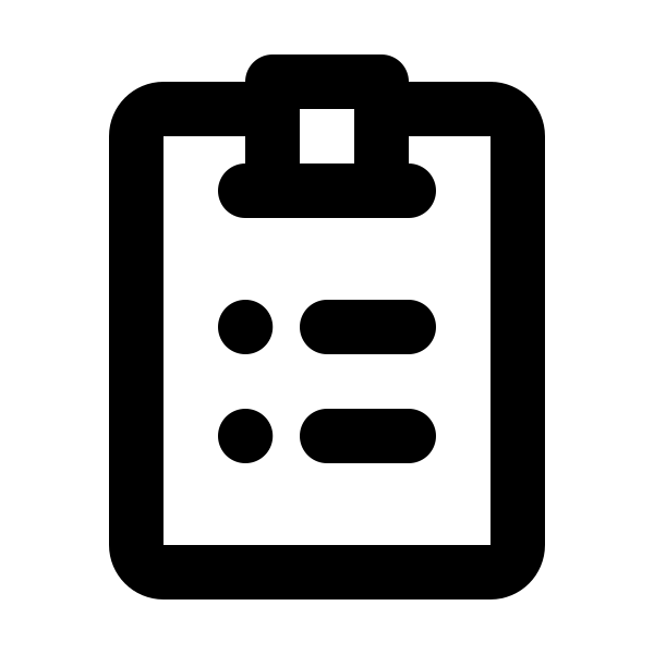 Clipboard List