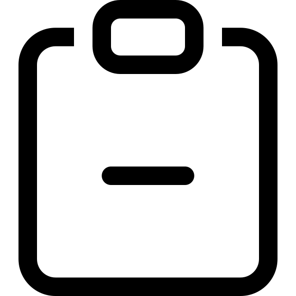 Clipboard Minus