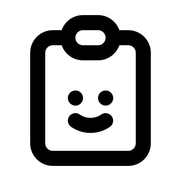 Clipboard Smile