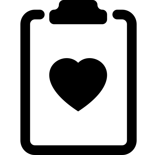 Clipboard2 Heart