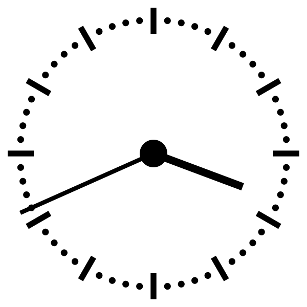 Clock 03 41 Vector