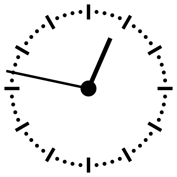 Clock 12 47