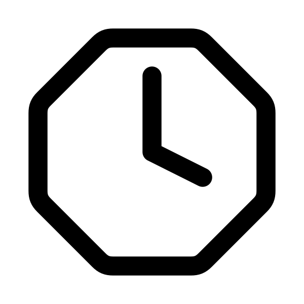 Clock Octagon