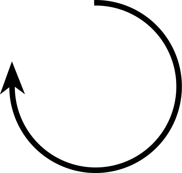Clockwise Arrow