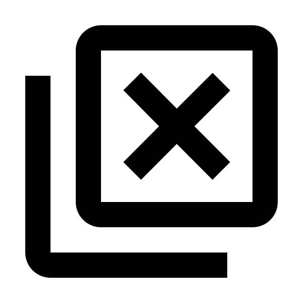 Close Box Multiple Outline